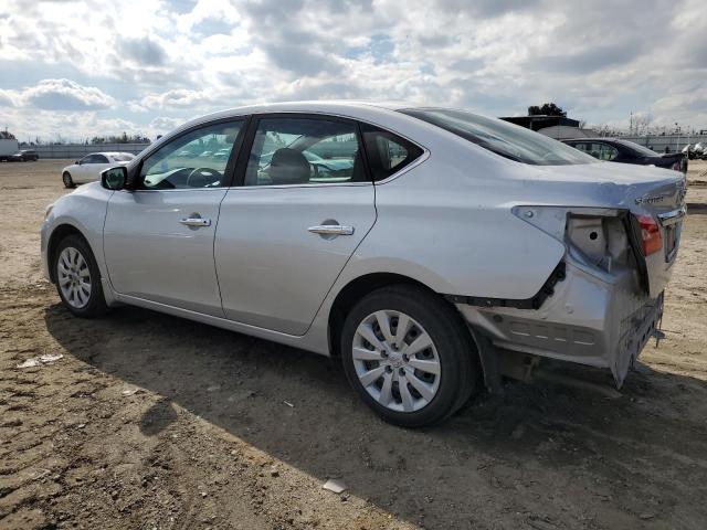 3N1AB7AP4KY202175 - 2019 NISSAN SENTRA S GRAY photo 2