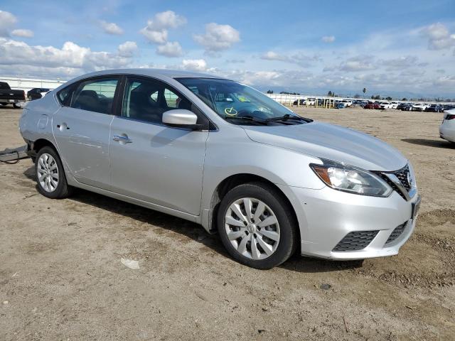 3N1AB7AP4KY202175 - 2019 NISSAN SENTRA S GRAY photo 4