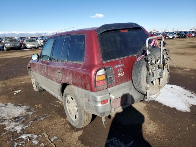 JT3HP10V1Y0235412 - 2000 TOYOTA RAV4 MAROON photo 2