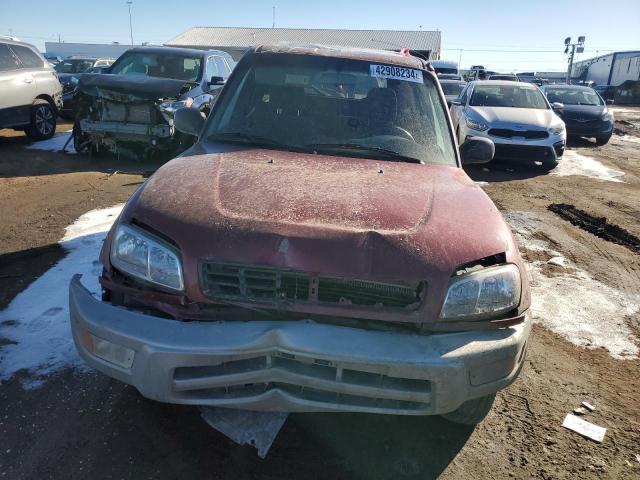 JT3HP10V1Y0235412 - 2000 TOYOTA RAV4 MAROON photo 5