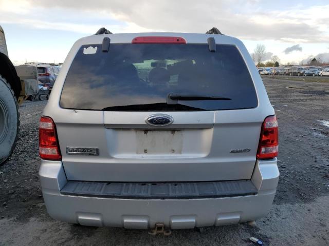 1FMCU93G69KA62434 - 2009 FORD ESCAPE XLT SILVER photo 6