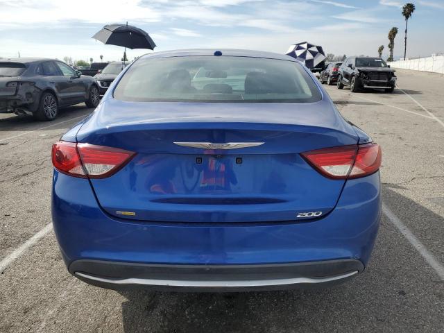 1C3CCCAB0GN154215 - 2016 CHRYSLER 200 LIMITED BLUE photo 6