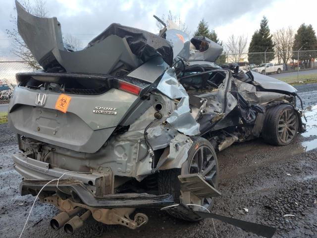 SHHFK7H90MU401327 - 2021 HONDA CIVIC SPORT TOURING GRAY photo 3