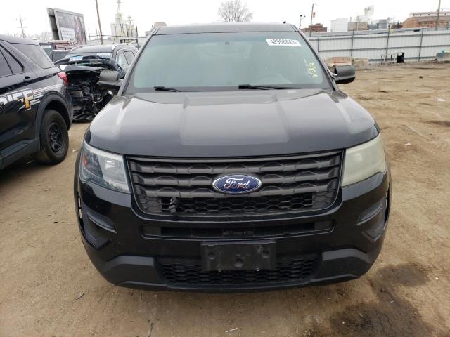 1FM5K8AR6GGA78209 - 2016 FORD EXPLORER POLICE INTERCEPTOR BLACK photo 5