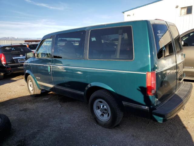 1GNDM19W5VB164155 - 1997 CHEVROLET ASTRO GREEN photo 2