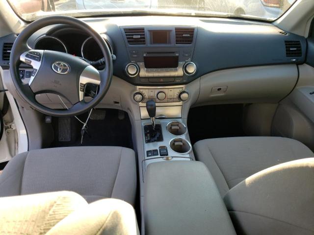 5TDBK3EH1BS063854 - 2011 TOYOTA HIGHLANDER BASE Blanc photo 8