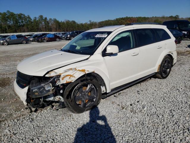 3C4PDCGG0KT707483 - 2019 DODGE JOURNEY CROSSROAD WHITE photo 1