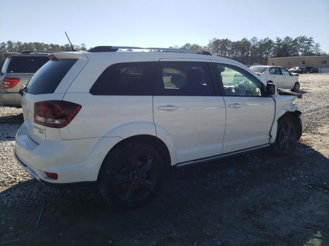 3C4PDCGG0KT707483 - 2019 DODGE JOURNEY CROSSROAD WHITE photo 3