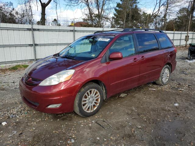 5TDZK22C99S251338 - 2009 TOYOTA SIENNA XLE MAROON photo 1