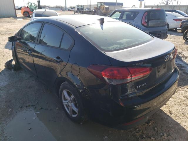 3KPFK4A71HE078541 - 2017 KIA FORTE LX BLACK photo 2