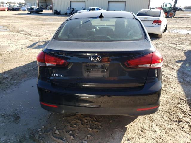 3KPFK4A71HE078541 - 2017 KIA FORTE LX BLACK photo 6