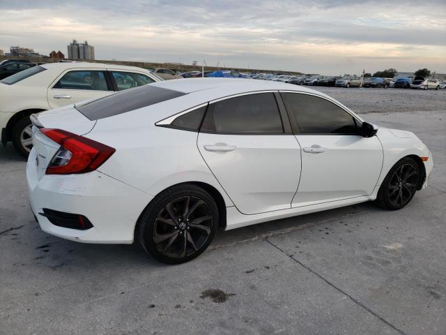 19XFC2F88LE006196 - 2020 HONDA CIVIC SPORT WHITE photo 3