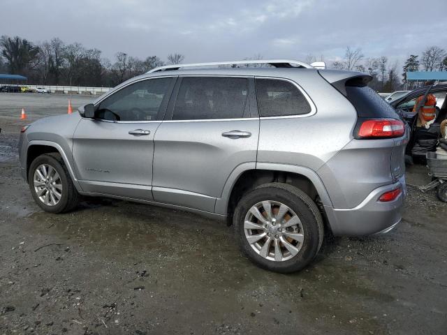 1C4PJMJS5GW317413 - 2016 JEEP CHEROKEE OVERLAND SILVER photo 2