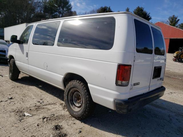 1FTNE14W19DA15270 - 2009 FORD ECONOLINE E150 VAN WHITE photo 2