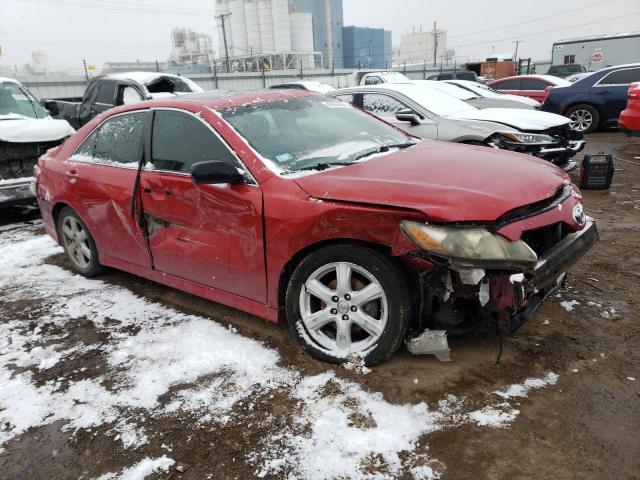 4T1BK46K68U064627 - 2008 TOYOTA CAMRY LE RED photo 4