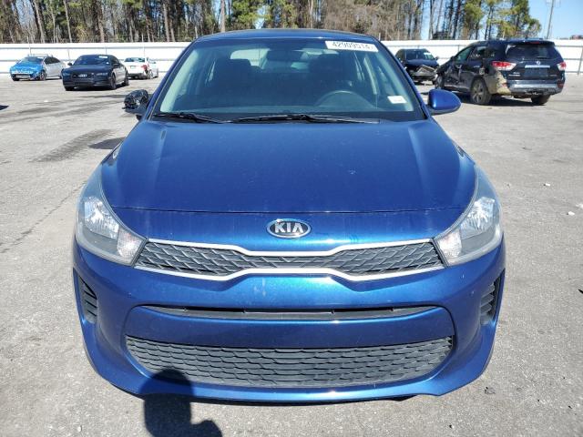 3KPA24AD6LE284303 - 2020 KIA RIO LX BLUE photo 5