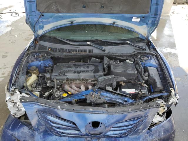 4T1BE46K07U178855 - 2007 TOYOTA CAMRY CE BLUE photo 11