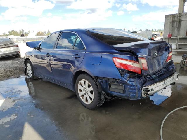 4T1BE46K07U178855 - 2007 TOYOTA CAMRY CE BLUE photo 2