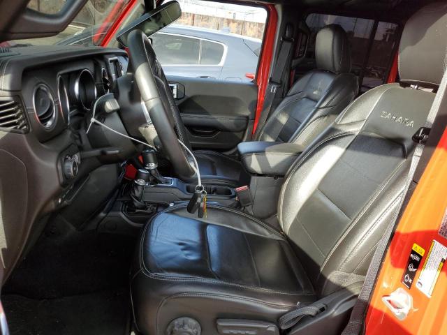 1C4JJXP60MW799995 - 2021 JEEP WRANGLER U SAHARA 4XE RED photo 7