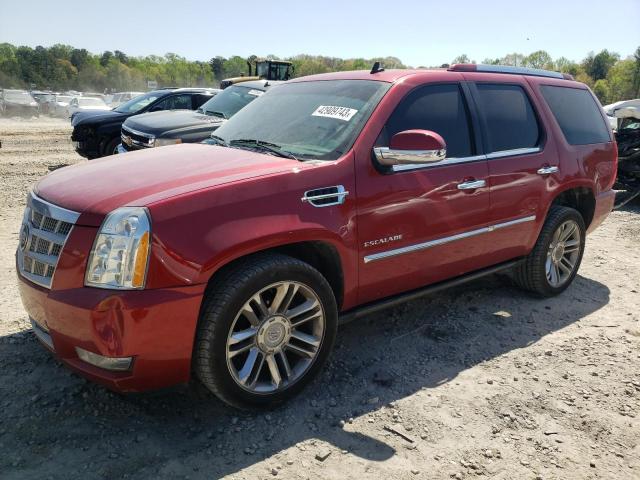 1GYS4DEF3DR333421 - 2013 CADILLAC ESCALADE PLATINUM RED photo 1