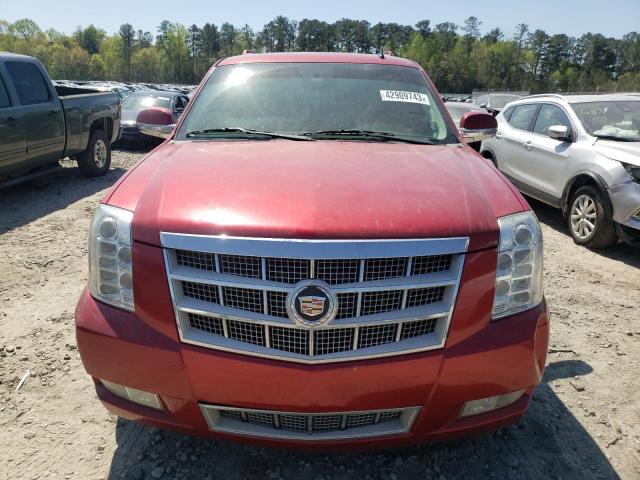 1GYS4DEF3DR333421 - 2013 CADILLAC ESCALADE PLATINUM RED photo 5