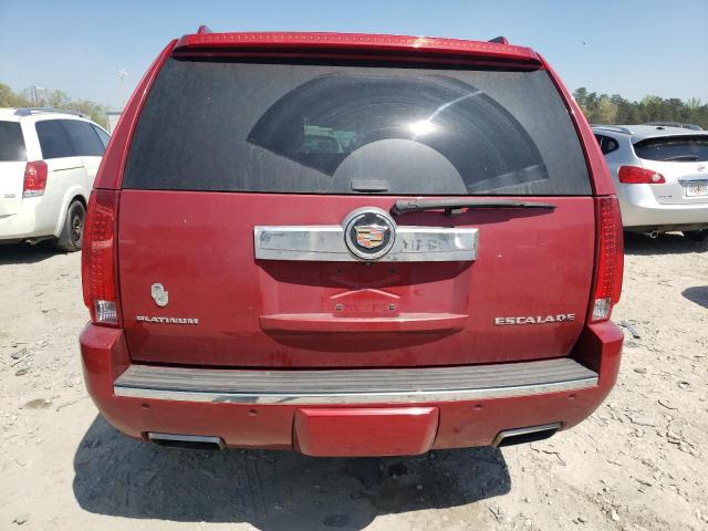 1GYS4DEF3DR333421 - 2013 CADILLAC ESCALADE PLATINUM RED photo 6