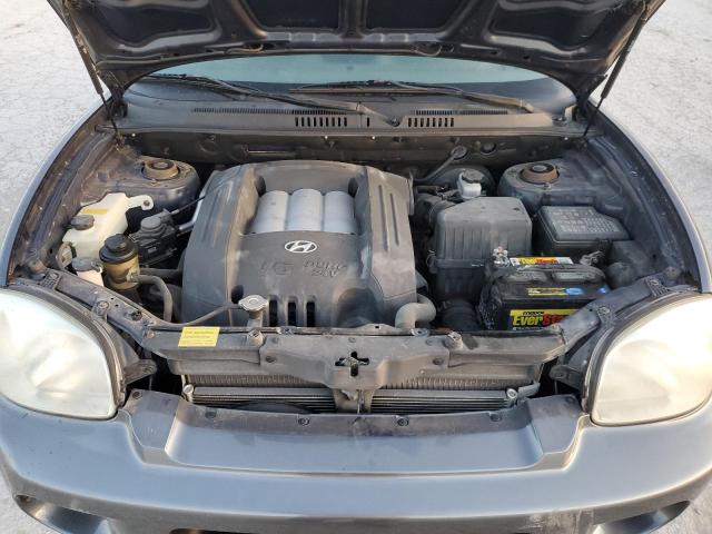 KM8SC73D34U691719 - 2004 HYUNDAI SANTA FE GLS BLUE photo 11