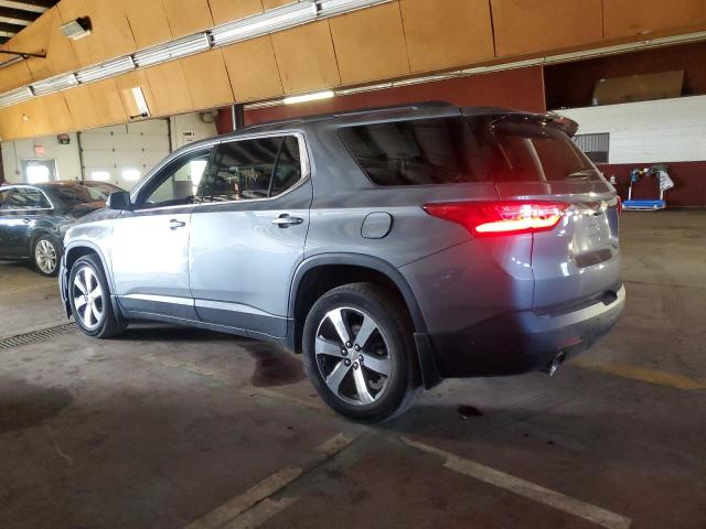 1GNEVHKW8MJ147469 - 2021 CHEVROLET TRAVERSE LT GRAY photo 2