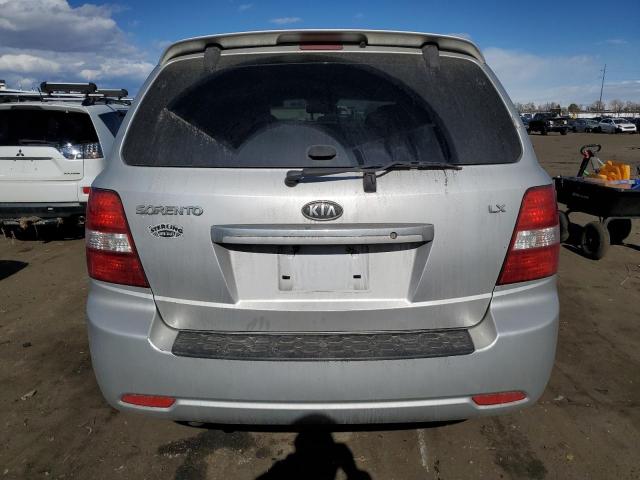 KNDJC735585859109 - 2008 KIA SORENTO EX SILVER photo 6