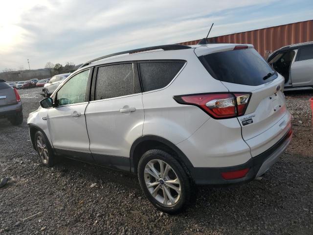 1FMCU0HD0JUA48404 - 2018 FORD ESCAPE SEL WHITE photo 2