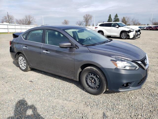 3N1AB7AP5KY379043 - 2019 NISSAN SENTRA S GRAY photo 4