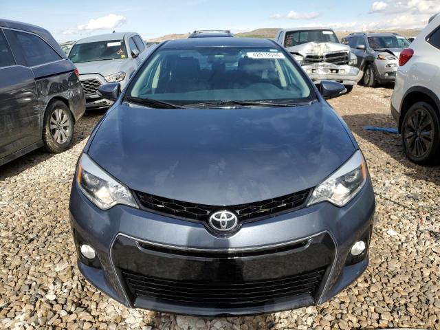 5YFBURHE3EP135942 - 2014 TOYOTA COROLLA L BLUE photo 5