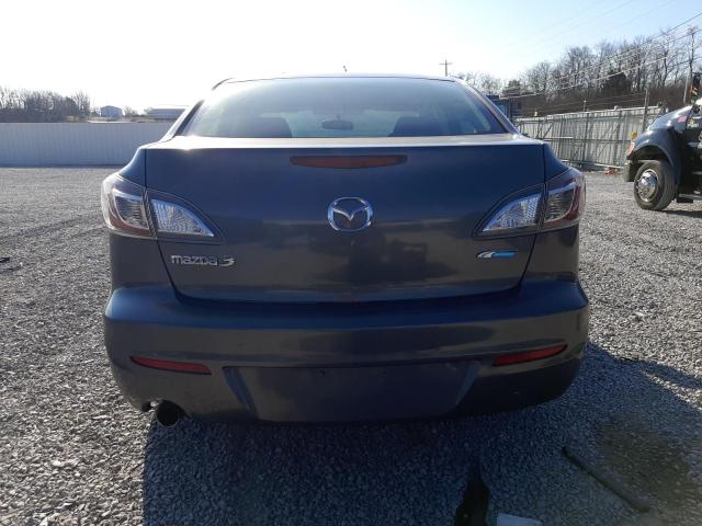 JM1BL1V78D1821486 - 2013 MAZDA 3 I GRAY photo 6