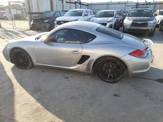 WP0AA2A84BU760705 - 2011 PORSCHE CAYMAN SILVER photo 2