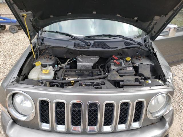 1C4NJPFB6DD251219 - 2013 JEEP PATRIOT LATITUDE GRAY photo 12