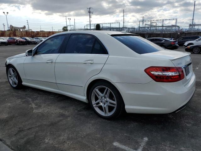 WDDHF5GB8BA511786 - 2011 MERCEDES-BENZ E 350 WHITE photo 2