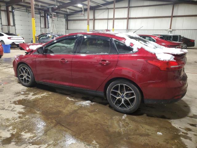 1FADP3H26HL269155 - 2017 FORD FOCUS SEL MAROON photo 2