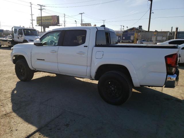 3TMAZ5CN1LM132555 - 2020 TOYOTA TACOMA DOUBLE CAB WHITE photo 2