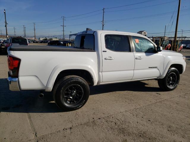 3TMAZ5CN1LM132555 - 2020 TOYOTA TACOMA DOUBLE CAB WHITE photo 3