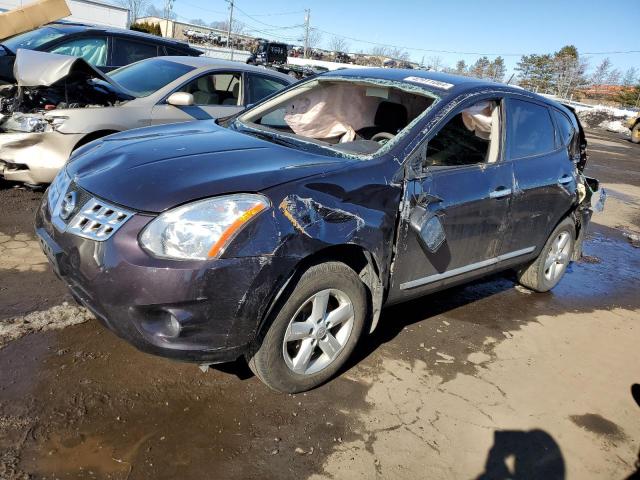 JN8AS5MV6DW637211 - 2013 NISSAN ROGUE S GRAY photo 1