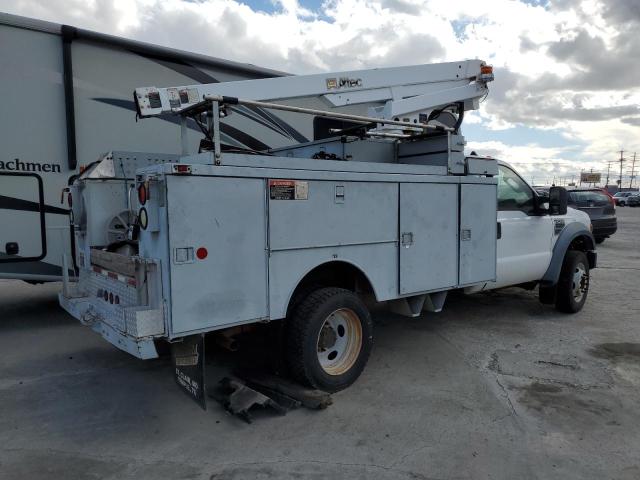 1FD4F47Y38EC32444 - 2008 FORD F450 SUPER DUTY WHITE photo 3