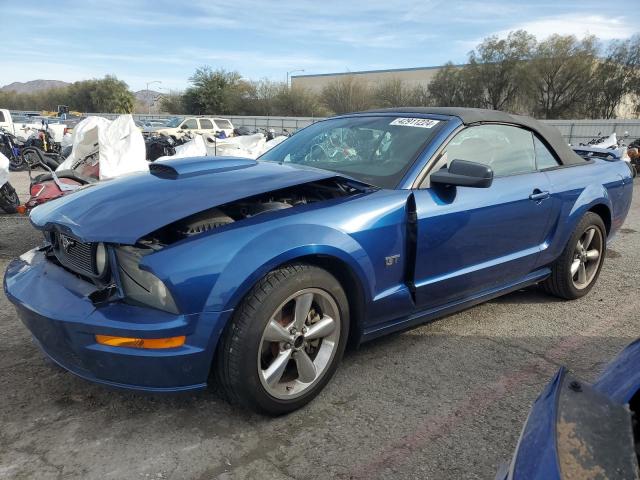 1ZVHT85H085189185 - 2008 FORD MUSTANG GT BLUE photo 1