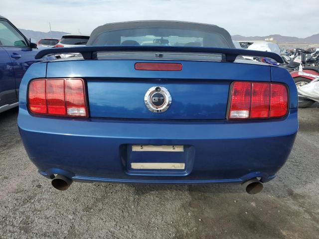 1ZVHT85H085189185 - 2008 FORD MUSTANG GT BLUE photo 6