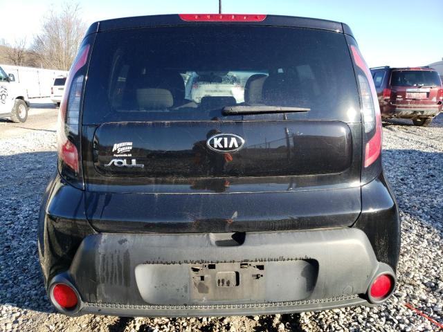 KNDJN2A24E7012586 - 2014 KIA SOUL BLACK photo 6