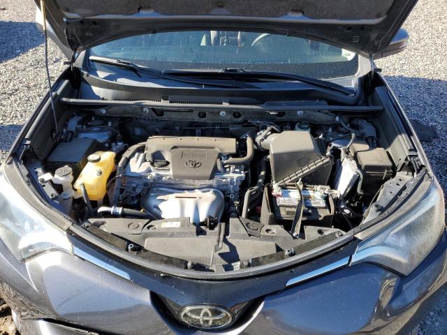 JTMWFREV8JJ200024 - 2018 TOYOTA RAV4 ADVENTURE GRAY photo 11