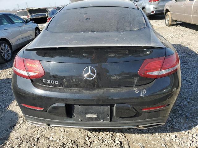 WDDWJ4JB6HF590427 - 2017 MERCEDES-BENZ C 300 BLACK photo 6