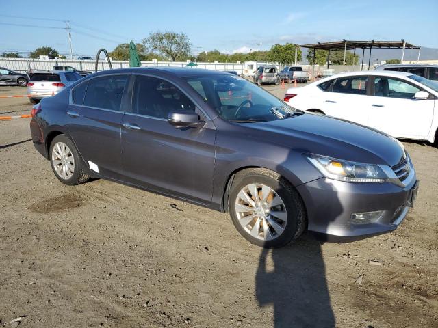 1HGCR2F88FA259951 - 2015 HONDA ACCORD EXL GRAY photo 4