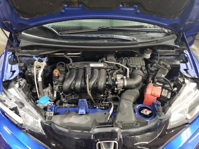 3HGGK5H55FM752418 - 2015 HONDA FIT LX BLUE photo 11