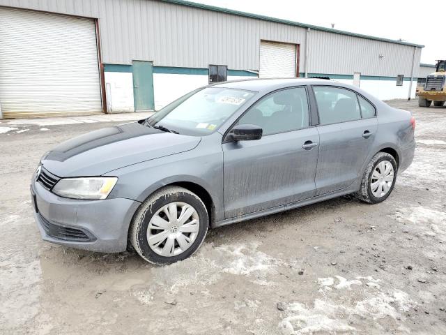 3VW2K7AJ2BM372469 - 2011 VOLKSWAGEN JETTA BASE GRAY photo 1