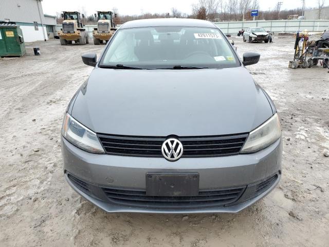 3VW2K7AJ2BM372469 - 2011 VOLKSWAGEN JETTA BASE GRAY photo 5
